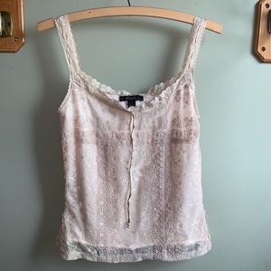 SOLD Vintage Express Lace Top